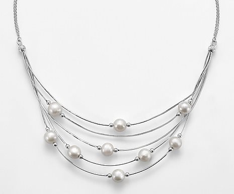 Collana Mikiko Donna Mademoiselle in Perle MD7479A4FCBI089 - MD7479A4FCBI089